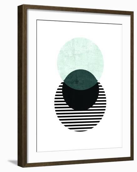 Geometric Art 13-Pop Monica-Framed Art Print