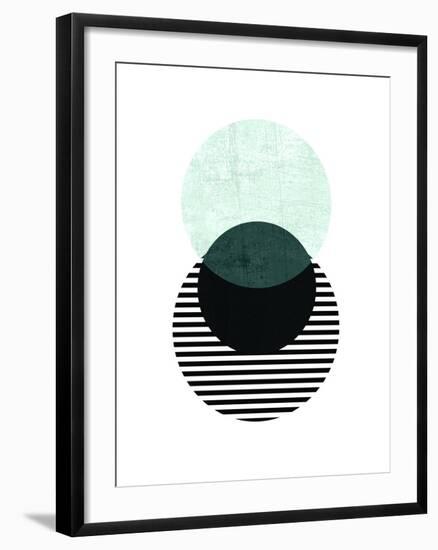 Geometric Art 13-Pop Monica-Framed Art Print