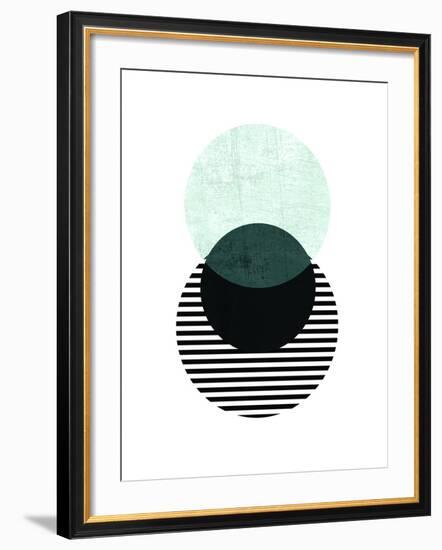 Geometric Art 13-Pop Monica-Framed Art Print