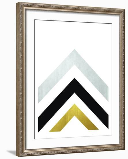 Geometric Art 20-Pop Monica-Framed Art Print