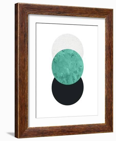 Geometric Art 24-Pop Monica-Framed Art Print