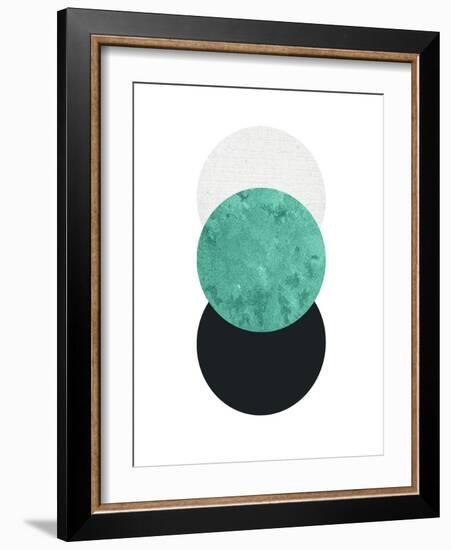 Geometric Art 24-Pop Monica-Framed Art Print