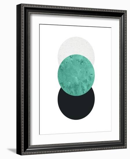 Geometric Art 24-Pop Monica-Framed Art Print