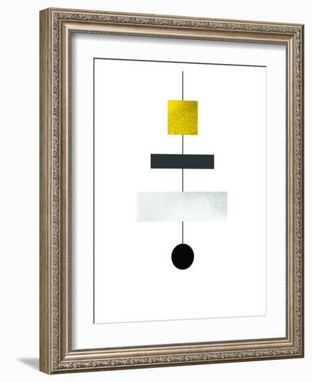 Geometric Art 30-Pop Monica-Framed Art Print