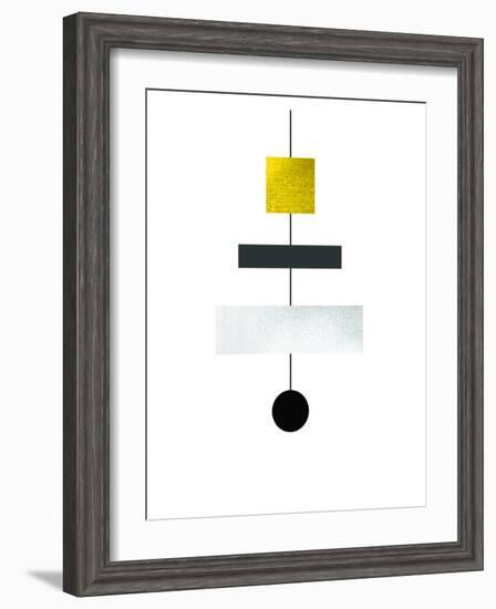 Geometric Art 30-Pop Monica-Framed Art Print