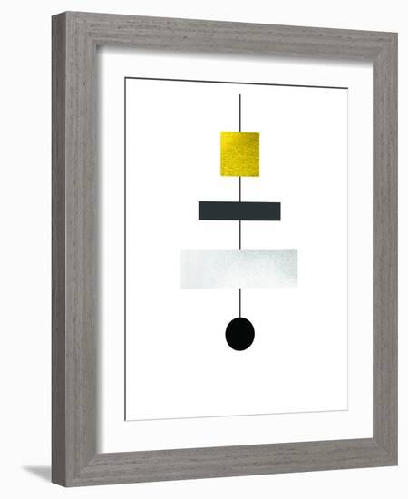 Geometric Art 30-Pop Monica-Framed Art Print