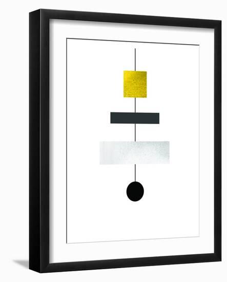 Geometric Art 30-Pop Monica-Framed Art Print