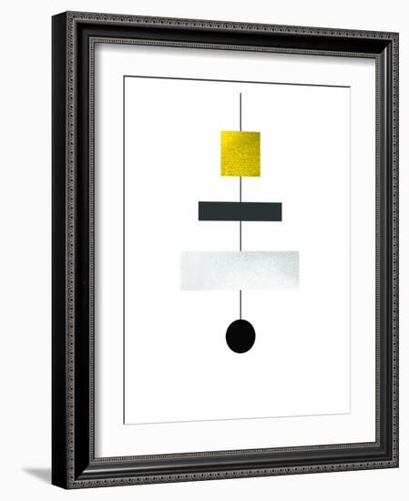 Geometric Art 30-Pop Monica-Framed Art Print