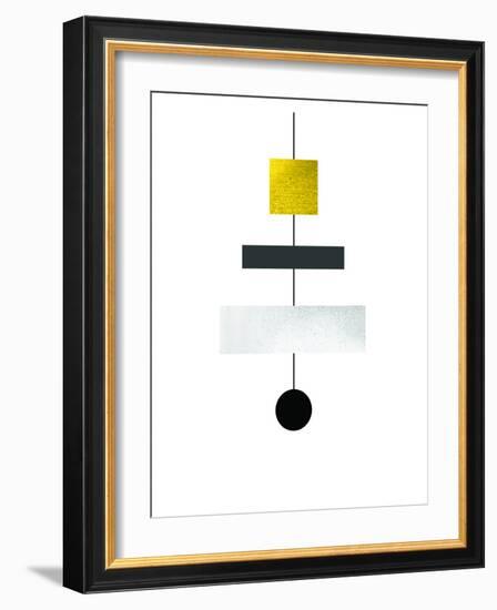 Geometric Art 30-Pop Monica-Framed Art Print