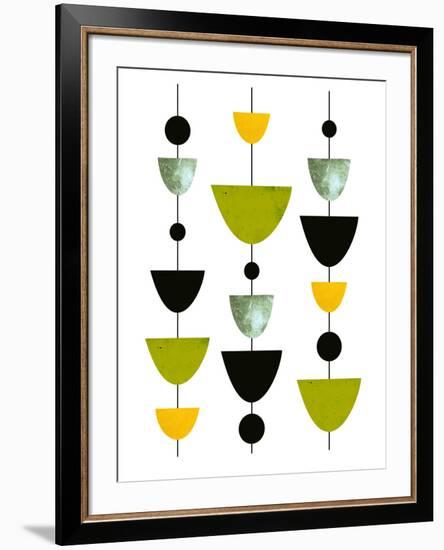 Geometric Art 31-Pop Monica-Framed Art Print