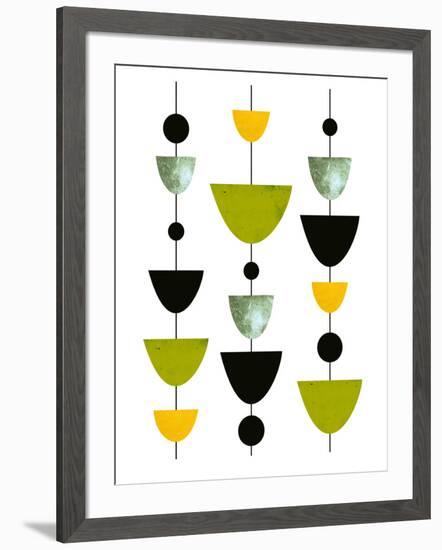 Geometric Art 31-Pop Monica-Framed Art Print