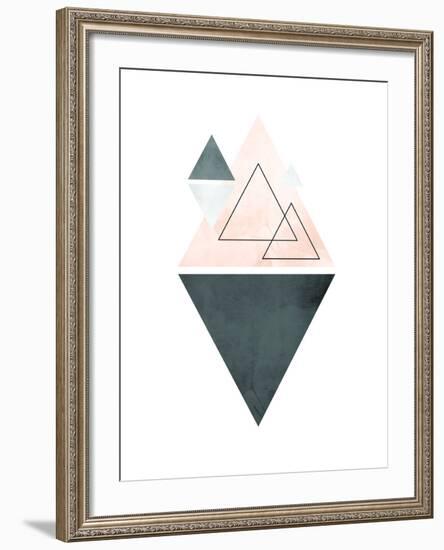 Geometric Art 37-Pop Monica-Framed Art Print