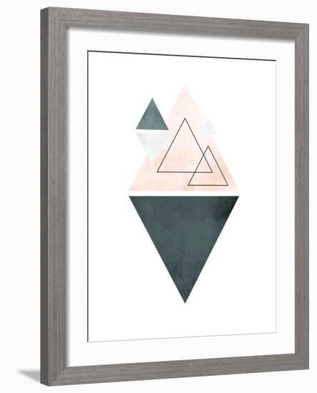 Geometric Art 37-Pop Monica-Framed Art Print