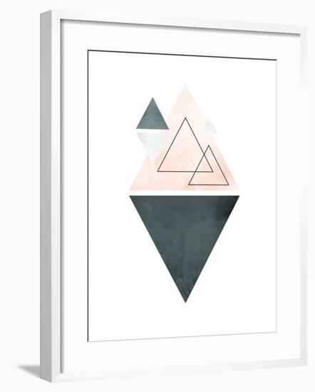 Geometric Art 37-Pop Monica-Framed Art Print
