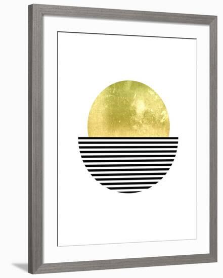 Geometric Art 3-Pop Monica-Framed Art Print