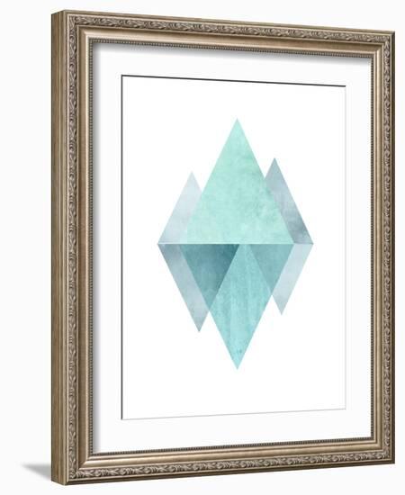 Geometric Art 42-Pop Monica-Framed Art Print