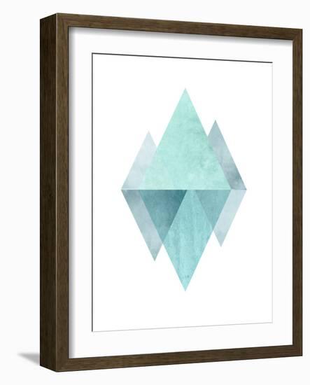 Geometric Art 42-Pop Monica-Framed Art Print