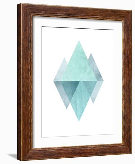 Geometric Art 42-Pop Monica-Framed Art Print