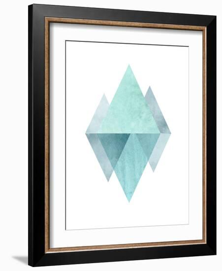 Geometric Art 42-Pop Monica-Framed Art Print