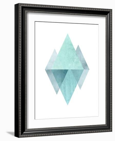 Geometric Art 42-Pop Monica-Framed Art Print