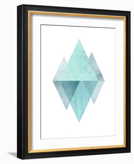 Geometric Art 42-Pop Monica-Framed Art Print