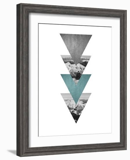 Geometric Art 46-Pop Monica-Framed Art Print