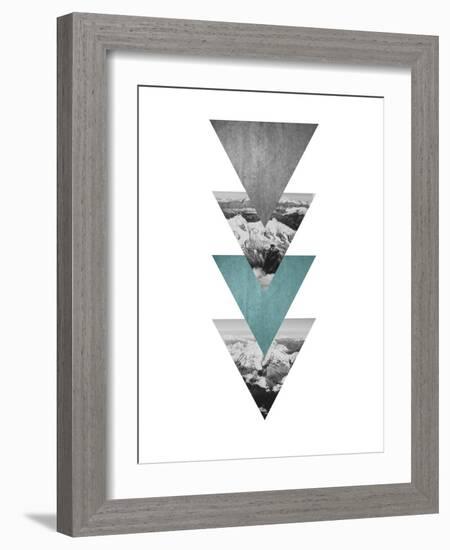 Geometric Art 46-Pop Monica-Framed Art Print