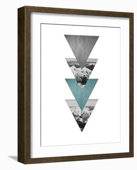 Geometric Art 46-Pop Monica-Framed Art Print