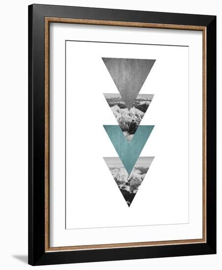 Geometric Art 46-Pop Monica-Framed Art Print