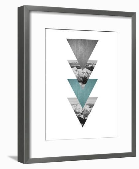 Geometric Art 46-Pop Monica-Framed Art Print