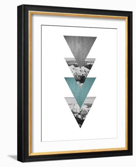 Geometric Art 46-Pop Monica-Framed Art Print