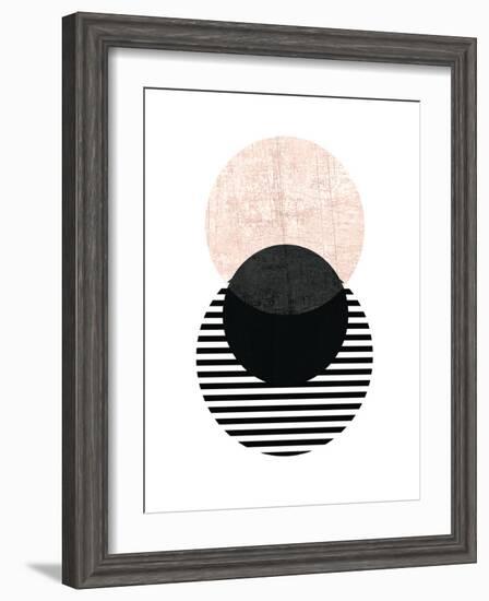 Geometric Art 5-Pop Monica-Framed Art Print