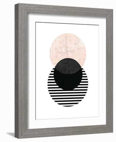 Geometric Art 5-Pop Monica-Framed Art Print