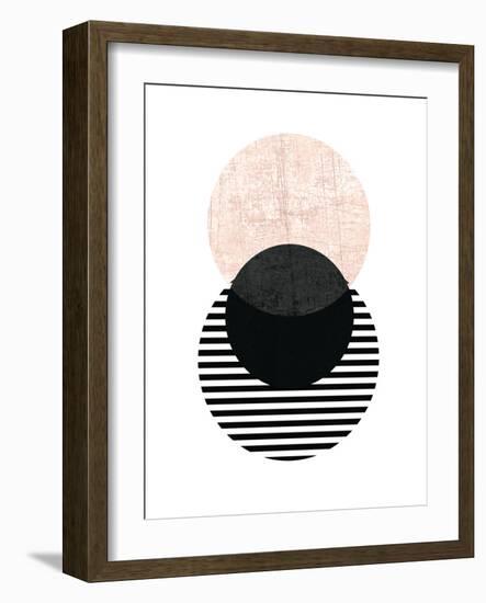 Geometric Art 5-Pop Monica-Framed Art Print