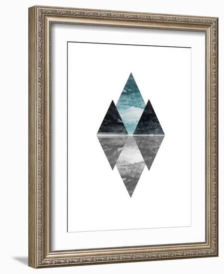 Geometric Art 7-Pop Monica-Framed Art Print