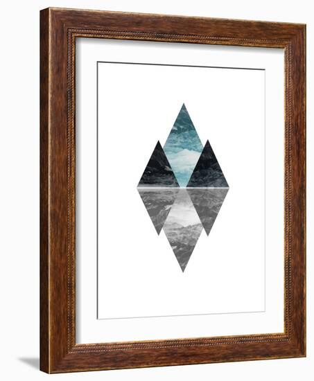 Geometric Art 7-Pop Monica-Framed Art Print