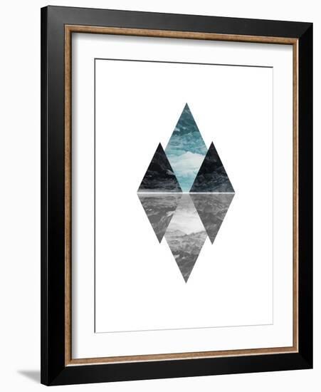 Geometric Art 7-Pop Monica-Framed Art Print