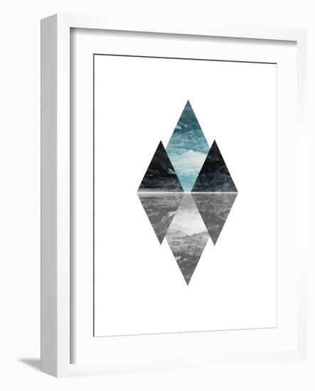 Geometric Art 7-Pop Monica-Framed Art Print