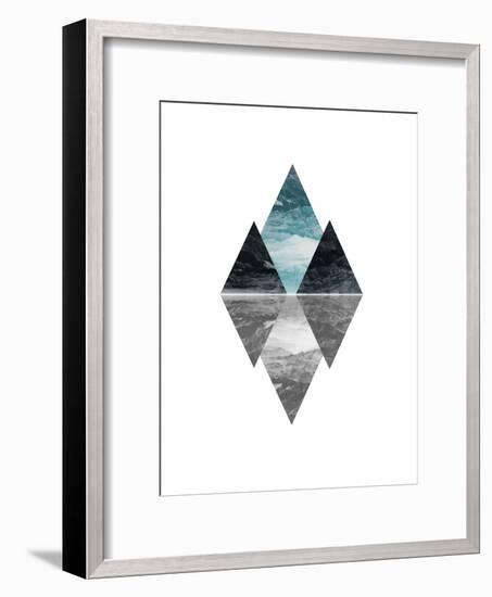 Geometric Art 7-Pop Monica-Framed Art Print
