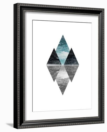 Geometric Art 7-Pop Monica-Framed Art Print