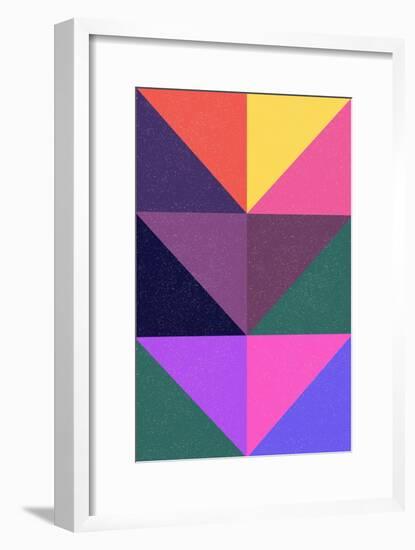 Geometric Art Study-Eline Isaksen-Framed Art Print