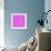 Geometric Background in Shades of Lilac-amovita-Framed Art Print displayed on a wall