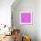 Geometric Background in Shades of Lilac-amovita-Framed Art Print displayed on a wall