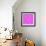 Geometric Background in Shades of Lilac-amovita-Framed Art Print displayed on a wall