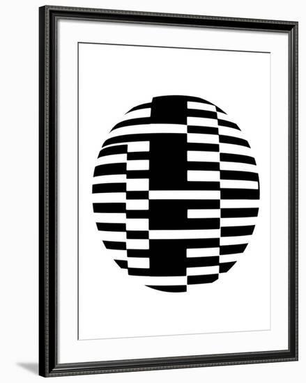 Geometric Ball II-Max Carter-Framed Giclee Print