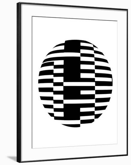 Geometric Ball II-Max Carter-Framed Giclee Print