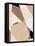 Geometric Beige Art No.1-Elena Ristova-Framed Premier Image Canvas