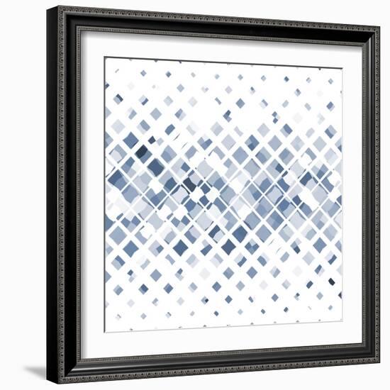 Geometric Blend-Sheldon Lewis-Framed Art Print
