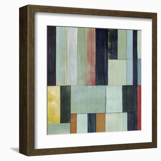 Geometric Conglomeration I-Grace Popp-Framed Art Print