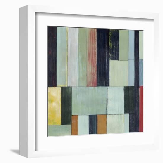 Geometric Conglomeration I-Grace Popp-Framed Art Print